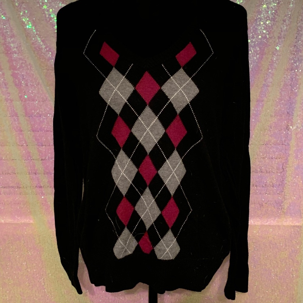 Argyle sweater